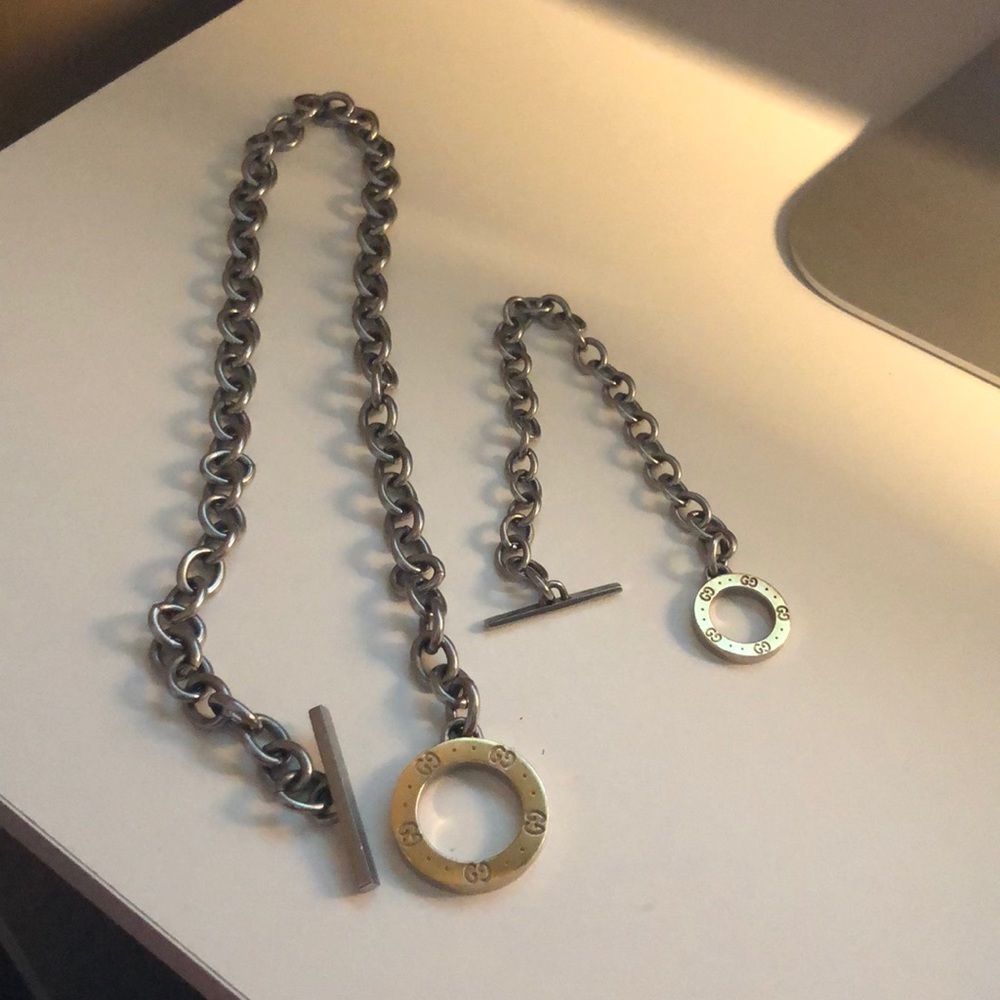 Gucci Choker and Matching Bracelet - Picture 4 of 7